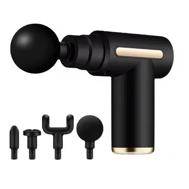 USB Mini Massage Gun Fascia Machine Muscle Relaxation Vibrating Gun Rod Massage Fitness Equipment Neck Grab Fascia Gun