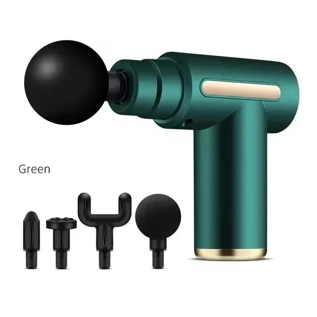 USB Mini Massage Gun Fascia Machine Muscle Relaxation Vibrating Gun Rod Massage Fitness Equipment Neck Grab Fascia Gun