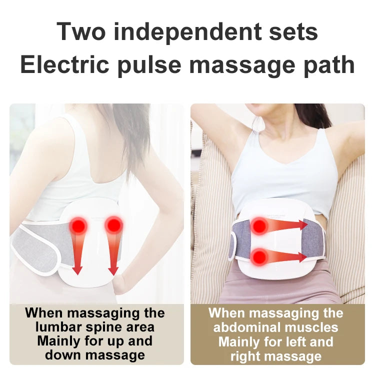 Ceinture chauffante massage lombaire