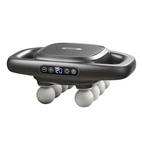 16-Drive 8-Head Massage Gun Set Fascia Gun High Frequency Vibration Muscle Relaxation Efficient Shaping Massage Relieve Fatigue