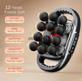 12-Head Fascia Gun High Frequency Vibration Body Massage Gun Back Massager Waist Massager Neck Shoulder Thigh Fascia masajeador